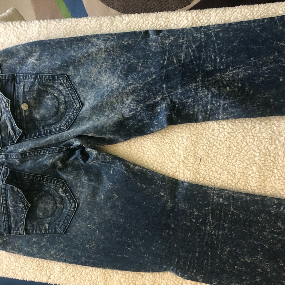 Frosty wash Men Tru Religious Jeans